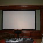 Theater Room, Knotty Alder, Distressed